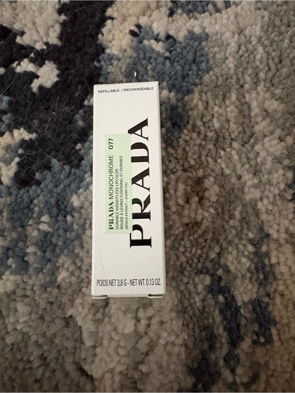 Prada Monochrome Refillable Lipstick in Arancio